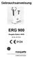 Gebrauchsanweisung ERG 900. Ausgabe Datum: 09/99. Art. Nr.: