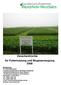 Zwischenfrüchte für Futternutzung und Biogaserzeugung 2008