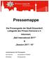 Pressemappe Die Prinzengarde der Stadt Düsseldorf, Leibgarde des Prinzen Karneval e.v. Informiert: Ball International 2017 & Session 2017 / 18