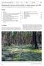 Rückgang der Flechten-Kiefernwälder in Niedersachsen seit 1990