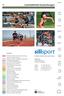 Dokumentation. 11 Leichtathletik-Ausstattungen. Produkte für Spiel, Sport und Freiraum. silisport ag Niederfeldstrasse 5 CH-8450 Andelfingen 2018.