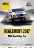 REGLEMENT 2017 ADAC Opel Rallye Cup.  Die Partner des ADAC Opel Rallye Cup: