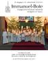 Immanuel-Bote. Evangelische Immanuel-Gemeinde Königstein im Taunus. 28. Jahrgang Nr. 3/4 Herbst/Winter 2013/2014
