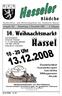 Blädche. Nachrichten- und Mitteilungsblatt des Stadtteils Hassel Ausgabe 182 Donnerstag, 4. Dezember Jahrgang. Hasseler Blädche - Nr.
