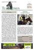 Turf-Times. Respektable Leistungen in Goodwood. Inhaltsverzeichnis. Ausgabe Seiten. Freitag, 31. Juli 2015