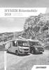 HYMER Reisemobile 2018 Preisinformation