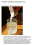 Ausführliche Anleitung mit vielen Tipps und Tricks 1. Schütten Sie 1 Liter Wasser in Ihr Gärgefäß und lösen Sie den Zucker (80 g) darin auf.