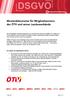 Musterdokumente für Mitgliedsvereine des ÖTV und seiner Landesverbände