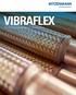 VIBRAFLEX. Der Schwingungsausgleicher für die Kältetechnik