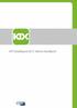 KPI-Dashboard 2017 Admin-Handbuch