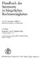 Handbuch des. Streitwerts in bürgerlichen Rechtsstreitigkeiten. Von Dr. Alexander Hillach f Rechtsanwalt und Notar in Frankfurt/Main
