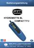 Version 2.0. Bedienungsanleitung HYDROMETTE BL COMPACT TF 2. Hydromette BL Compact TF