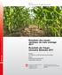 Résultats des essais variétaux de maïs ensilage 2017 Resultate der Hauptversuche. Pflanzen Agroscope Transfer Nr. 205 / Dezember 2017