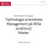 Technologie-orientiertes Management (ab WiSe 2016/2017) Master