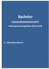 Bachelor. ERZIEHUNGSWISSENSCHAFT Prüfungsordnung WiSe 2017/ Modulhandbuch