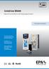 Unidrive M400. Produktinformation. Asynchronumrichter für die Fertigungsautomation. Für Asynchronmotore bei Anwendungen ohne Drehzahlrückführung