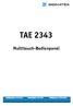 TAE 2343 Multitouch-Bedienpanel