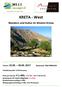 KRETA - West. Wandern und Kultur im Westen Kretas. Reisecode: WB17GRI01WK. Termin: Teilnehmerzahl: 4-10 Personen