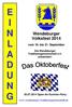E I N L A D U. Wendeburger Volksfest vom 19. bis 21. September. Die Wendeburger Traditionsgemeinschaft e.v. präsentiert: