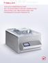 hv 300 K-V MediVac Vakuum-Kammermaschine mit Touchscreen für die Verpackung industrieller, medizinischer und pharmazeutischer Produkte.