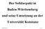 Der Solidarpakt in Baden-Württemberg und seine Umsetzung an der Universität Konstanz. Solidarpakt-Folien 1.doc