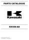 PARTS CATALOGUE KH500-A8. Kawasaki Heavy Industries, Ltd parts-cat_kh500-a8.pdf V1.09/Feb/2009 klie