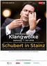 ORF Steiermark Klangwolke Schubert in Stainz. Veranstaltungen in der Steiermark
