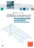Gültig ab Preisliste 1/2007. OWAconstruct. Konstruktionsteile und Zubehör. für OWA-Deckensysteme