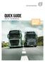 QUICK GUIDE. Volvo FH Grundfunktionen Auszug aus dem Fahrerhandbuch