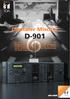Digitaler Mischer D-901 Der perfekte Partner für AV Präsentationen. Der Mischer bietet bis zu 12 Eingänge und 8 Ausgänge, Feedback-Unterdrückung,