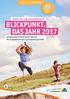 BLICKPUNKT. DAS JAHR 2017 Landesverband Unterweser-Ems e.v. Die JugendHerbergen gemeinnützige GmbH