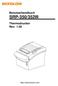 Benutzerhandbuch SRP-350/352III Thermodrucker Rev. 1.05
