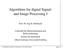 Image Processing I. Prof. Dr.-Ing H. Burkhardt. Bildverarbeitung. Albert-Ludwigs-Universität Freiburg