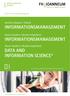 INFORMATIONSMANAGEMENT INFORMATIONSMANAGEMENT DATA AND INFORMATION SCIENCE*