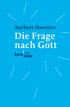 Norbert Hoerster. Die Frage nach Gott. Verlag C.H.Beck