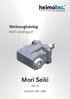 Werkzeugkatalog tool catalogue. Mori Seiki BMT 40