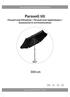 Parasoll tilt Parasoll med tiltfunktion / Parasoll med vippefunksjon / Sonnenschirm mit Knickfunktion
