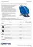 Scheuersaugmaschinen SCRUBTEC 553. Scheuersaugmaschine für schnelle, wirkungsvolle und benutzerfreundliche Reinigung