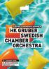 ELBPHILHARMONIE SOMMER HK GRUBER SWEDISH CHAMBER ORCHESTRA 31. AUGUST 2018 ELBPHILHARMONIE GROSSER SAAL