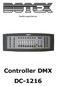 Controller DMX DC-1216