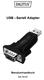 USB - Seriell Adapter Benutzerhandbuch