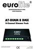 AT-DIMM 8 DMX 8-Channel Dimmer Pack