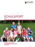 MINISTERIUM FÜR BILDUNG. SCHULSPORT Heft 50 ERGEBNISSE 2017/2018 AUSSCHREIBUNGEN 2018/2019 ADRESSEN