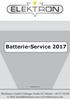 Batterie-Service 2017