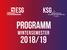 Evangelische ESG Studierendengemeinde PROGRAMM. Wintersemester 2018/19