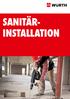 Sanitär- Installation