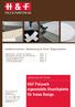 H&F Polysorb eigenstabile Akustikplatte für freies Design. Inhaltsverzeichnis - Bearbeitung & Techn. Eigenschaften. ANWENDUNG UND TECHNIK