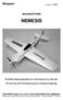 BAUANLEITUNG NEMESIS. RC-Elektro-Motorflugmodell für 2 LiPo-Zellen mit ca. 850 mah. Es wird eine HoTT-Fernsteuerung mit 3 Funktionen benötigt