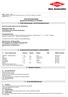 Sicherheitsdatenblatt gemäß EG-Richtlinie 91/155/EWG