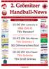 2. Grömitzer Handball-News